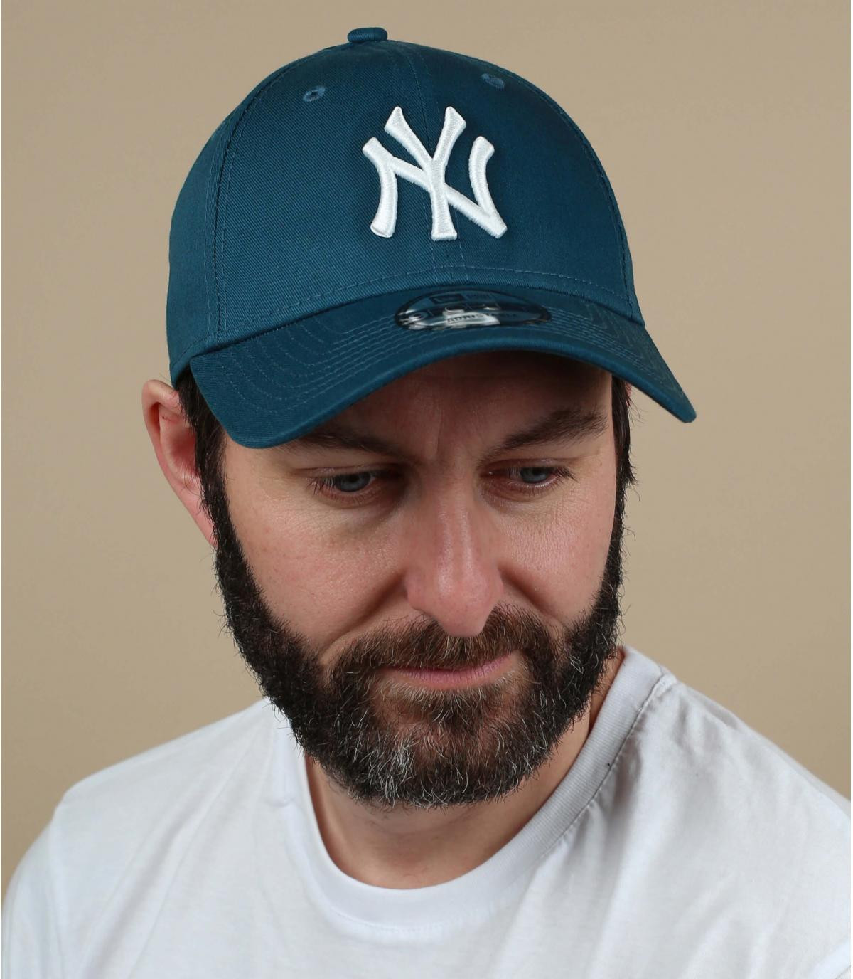 gorra NY azul blanco Essentail 940 NY cadet blue gorra NY azul blanco Essentail 940 NY cadet blue